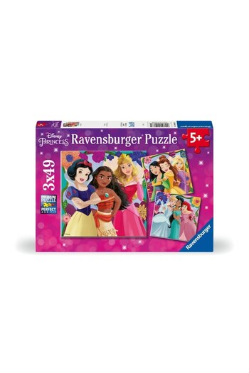 RAVENSBURGER Puzzle - Disney Princess Power 3x49 pieces