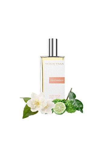 Yodeyma Velfashion Eau de Parfum for Women, Notes of Bergamot, Jasmine, and Vetiver, 50ml