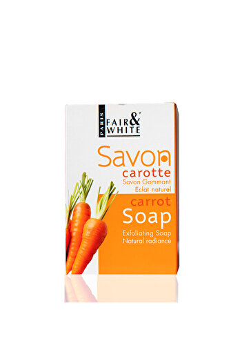 Fair and White Original Exfoliating Soap Carrot