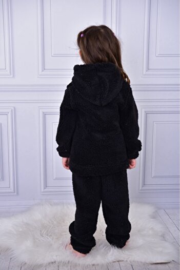 ruhaay Cute Animal Embroidery Hoodie Long Sleeve Fleeciness Welsoft Children's Bottoming Suit