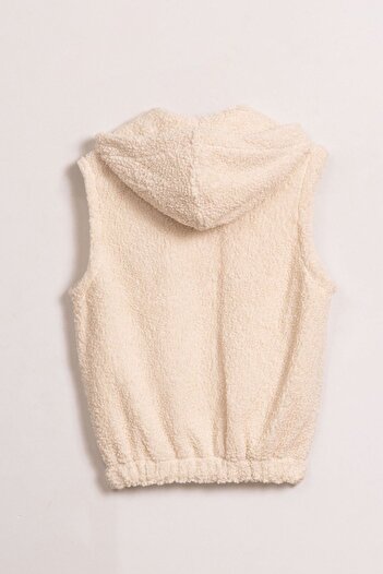 HAUSEkids 8-15 Years Lovobery Girl's Vest-Latte