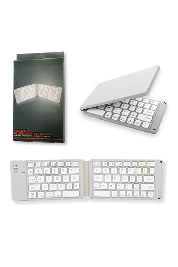 SpectrumPoint Universal Foldable Keyboard, wireless, Bluetooth connection, compatible with Windows, Android, IOS