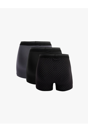 Koton Cotton Regular Fit Boxer Set of 3