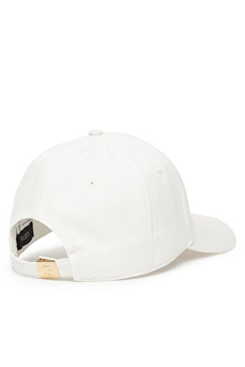 Guess Șapcă de baseball unisex albă AW5360COT01