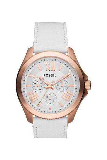 Fossil Women's Leather Analog Watch AM4486