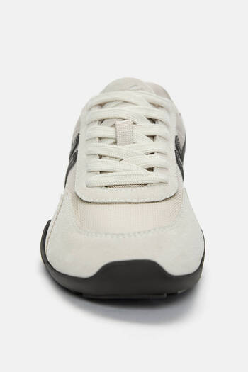Pull & Bear Retro fabric trainers