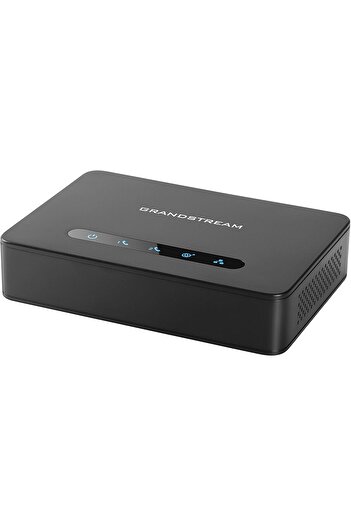 GRANDSTREAM بوابة HT812 FXS ATA VOIP ثنائية المنافذ مع شبكة GbE مزدوجة