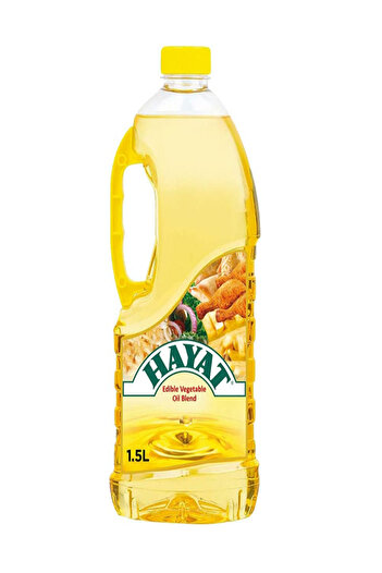 Hayat Vegetable Oil 1.5 Lt x 2 piece