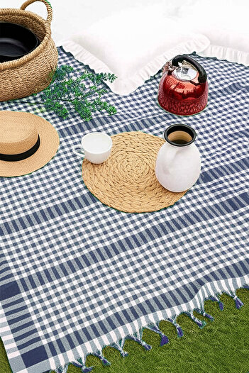 HRN Textile Covoraș de masă și de picnic multifuncțional și practic de utilizat - 160x160 cm