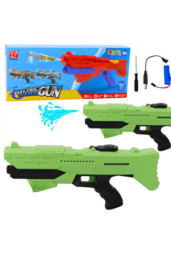 REBELS Electric Automatic Water pistol Green, 10 m Range