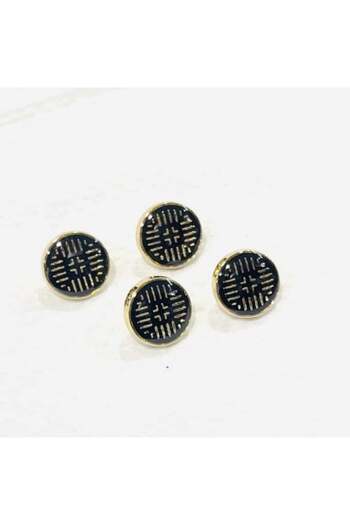 Abrar Metal Snap Buttons For Men's Saudi Thobe - 8 Pcs