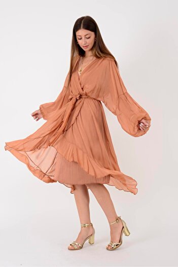 Park Moda 6151 SPELLO FIR FIR DETALIAT ROCHIE DE MĂTĂRĂ CU DUBLĂ