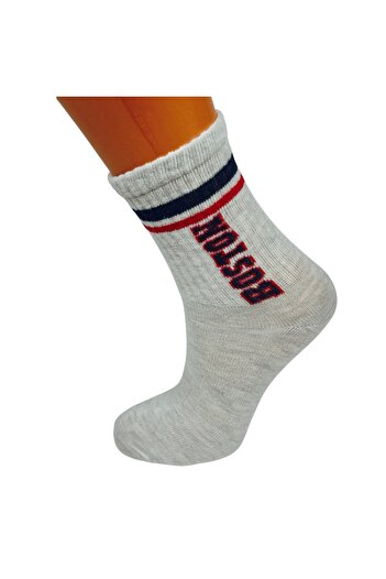 JUST SOCKS 5-парен детски колежански чорап от памук