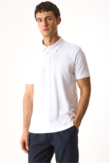 VENA Regular Fit Polo Collar T-Shirt