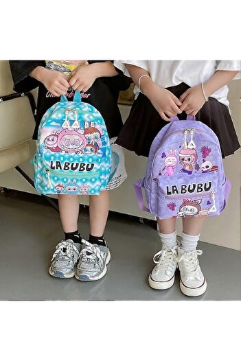 OEM Labubu Kids Backpack, Multicolor, Set of 2 Pieces
