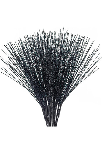 ASKI STORE Black ornamental branches for holidays set of 20 pieces