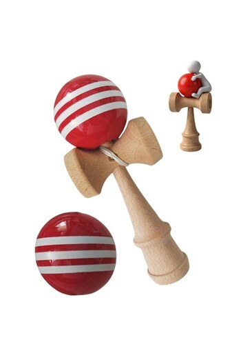 BV Kendama Profesionala, Bila din Lemn + Sticker pentru Telefon
