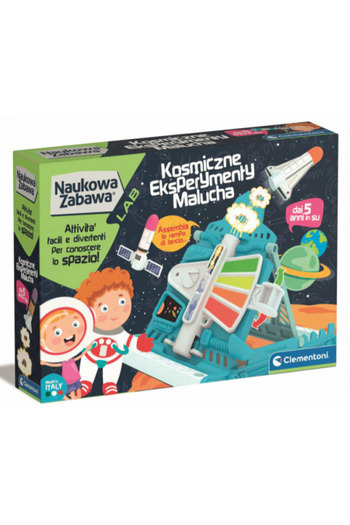 REBELS Scientific Fun Space Experiments for Small Kids Clementoni 50798