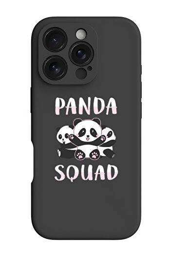 Theodor iPhone 16 Pro Black Protective Liquid Silicone Shockproof Case - P&a squad