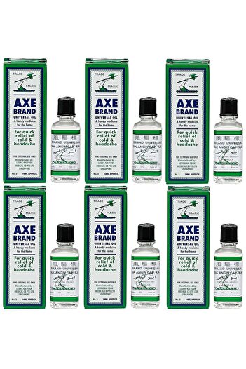 Axe Universal Oil For Quick Relief Of Cold And Headache 14ml (Pack of 6)