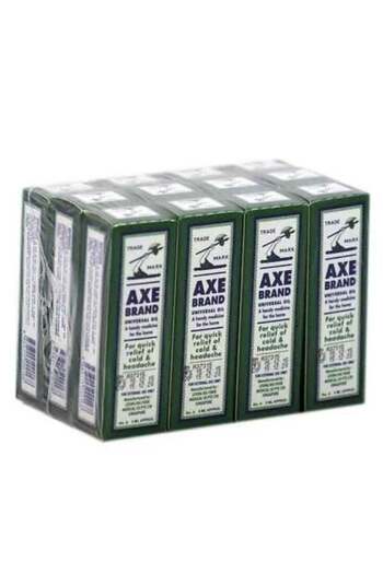 Axe Universal Oil For Quick Relief Of Cold And Headache 28ml (Pack of 12)