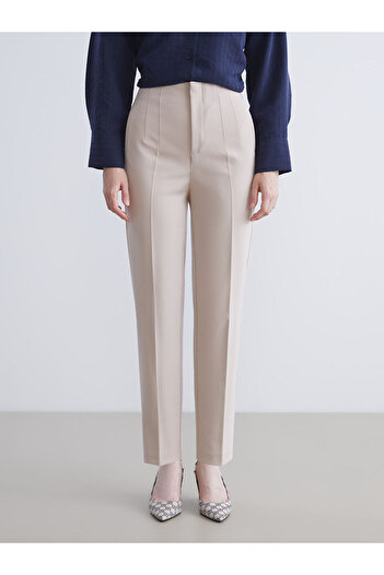 LC Waikiki Slim Fit Pleated Women's Trousers