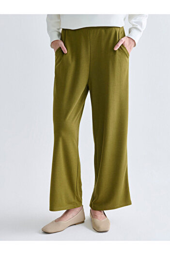 LC Waikiki Women's Trousers with Elastic Waist