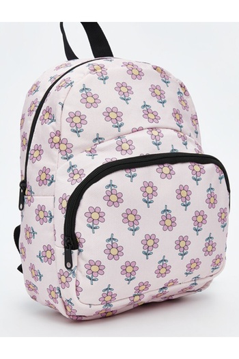 LC Waikiki Lcw Ecorose Flower Printed Girl's Backpack