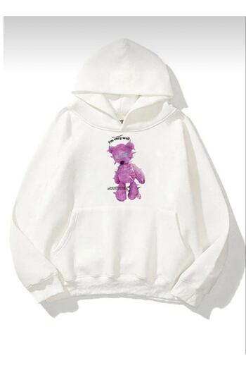 Pisa Art Φούτερ Unisex Oversize με 3 κλωστές