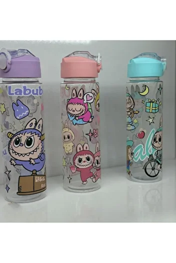 Tatlı Sebep Labubu Flask Student Water Bottle