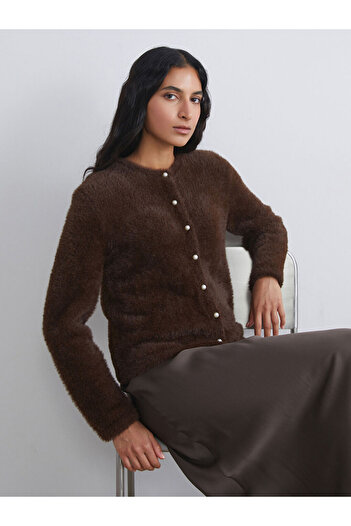 LC Waikiki Create Your Style from Uzg Store |   Crew Neck Women's Knitwear Cardigan