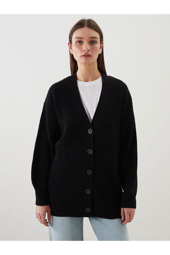 LC Waikiki Create Your Style with Uzg Store |   V-Neck Women's Knitwear Cardigan