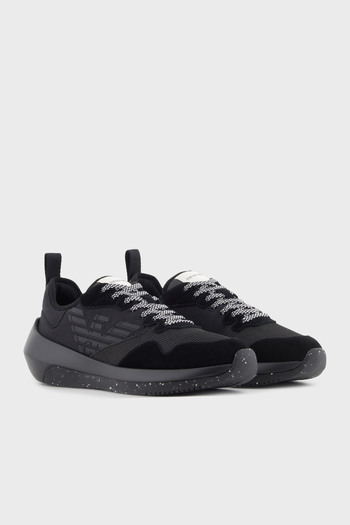 Emporio Armani Logolu Sneaker Ayakkabı Erkek AYAKKABI EM003667 AF19533 UC001