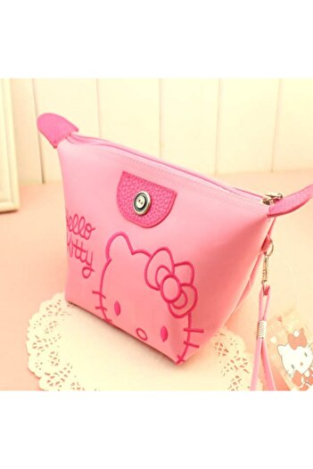 choice2 28X14X11 CM Hello Kitty B Sanrio Anime Makeup Bag kawaii HelloKitty Cartoon Y2K Girls Storage Bag Ca
