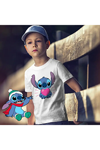 OEM Kids Boys T-Shirt Stich Heart