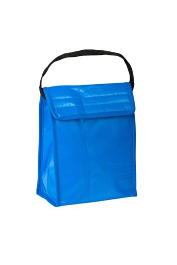 OEM Geanta izoterma pentru alimente, cu maner scurt, material impermeabil la exterior, albastru, 20x12x2