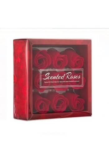 OEM Decorative Aromatic Soap Roses Set, 9 Pieces, 14x14.5x5 cm