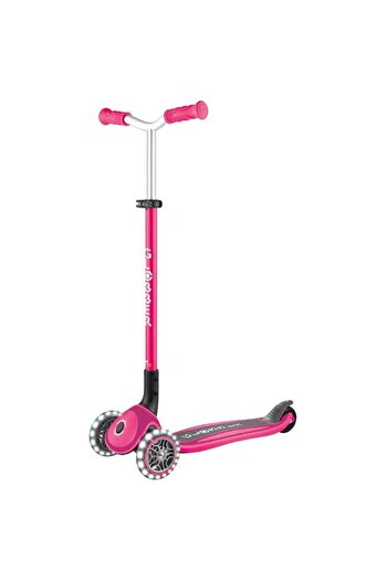 Globber Master Işıklı Katlanabilir Scooter - Fuşya 663-110