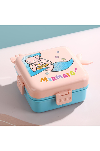 Mobcos Cartoon School Lunch Box Leakproof 304 Stainless Steel Household Fashion Kids