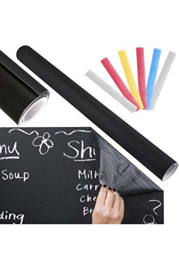 TEN SHOP Chalkboard Sticker 45 X 200 cm, Black