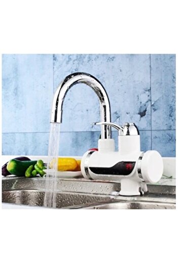 FOXMAG24 Faucet with LCD temperature display for water heating, electric, sink mounting