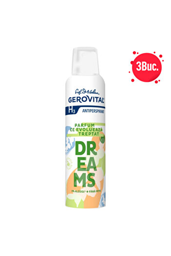GEROVITAL X3 - H3 ANTIPERSPIRANT 150ML DREAMS 37710