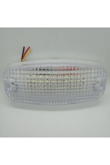 T.A.S. 18 Ledli Polis Çok Amaçlı Led Lamba Beyaz 12v (2 Adet)