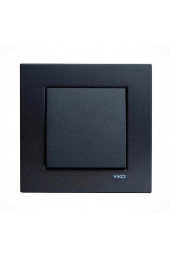 VİKO Novella Black Switch Series Switch