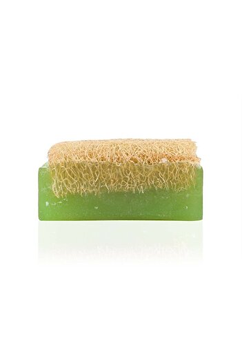 Salkım Natural Natural Pumpkin Fiber Laurel Soap Handmade 120 Gr