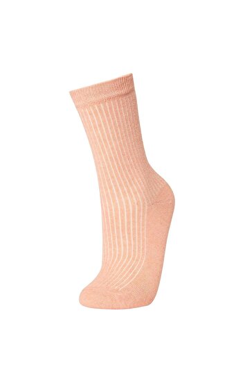 DeFacto Women's Cotton 7-Piece Long Socks
