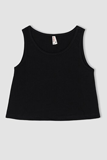 DeFacto Girl's Basic Sleeveless 2-Piece Tank Top