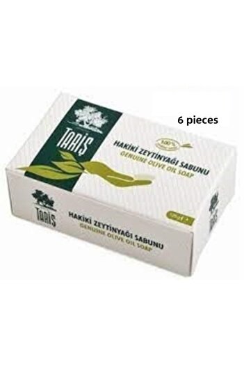 Tariş Olive Oil Hand and Hair Soap 125 Gr6 Pieces
