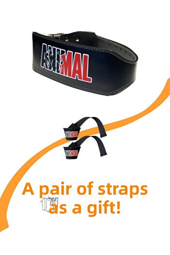 E-HSPORT Curea de greutate Red Anımal (UNISEX/110CM) și curea de greutate
