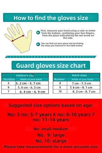 Liggo Reflex Latex Wrist Bandage Gloves Keeper